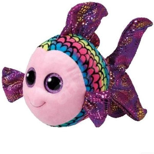 Pelúcia Beanie Boos Ty Peixe Flippy Dtc 3512