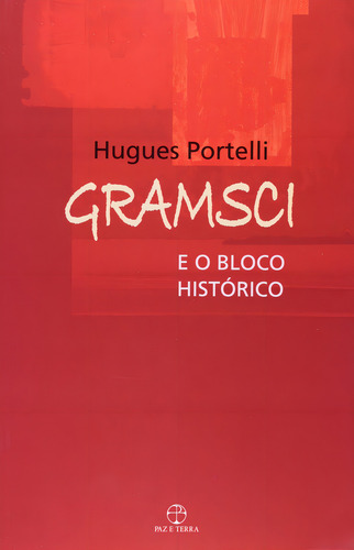 Gramsci e o bloco histórico, de Hughes Portelli. Editora Paz & Terra em português