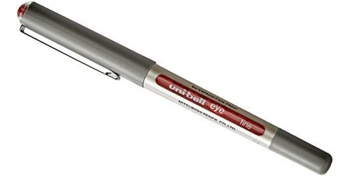 Bolígrafo De Tinta Líquid Bolígrafo Uniball Eye Ub 157 Rojo 