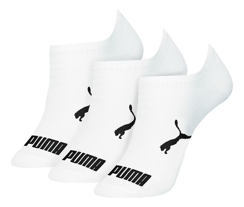 Kit Com 6 Meias Sapatilha Invisível Algodão Puma