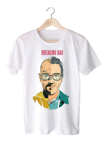 Remera Blanca Breaking Bad - Walter White - Serie/peli