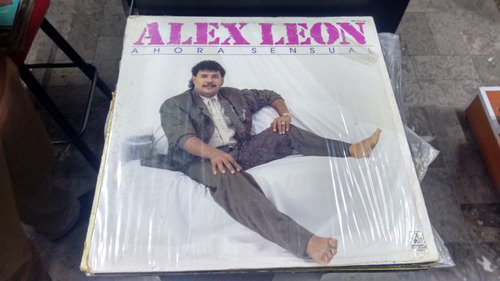 Lp Alex Leon Ahora Sensual Acetato,long,play