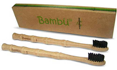 Cepillo De Bambú  Con Carbón Activado.