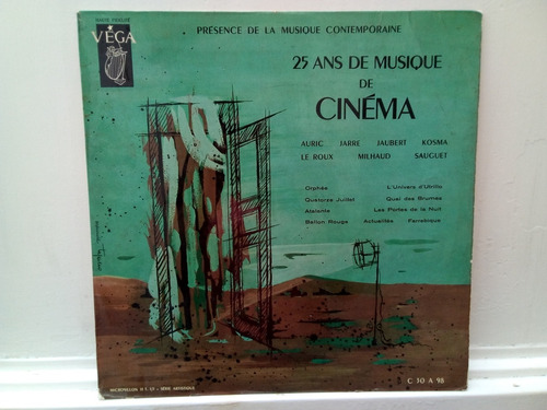 25 Ans De Musique De Cinema Lp Vinilo Musica Contemporanea