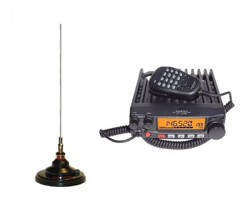 Imagen 1 de 6 de Kit Base Yaesu Ft2980r 80 Watts + Antena Magnética 1/4 Onda
