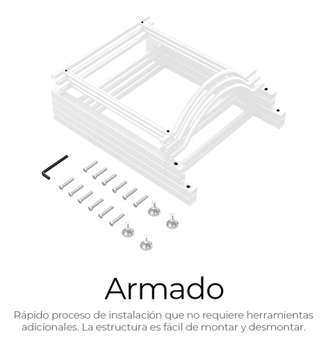 Rack Estante Organizador Para 3 Botellones Bidones De Agua 20 Litros Wakeshome