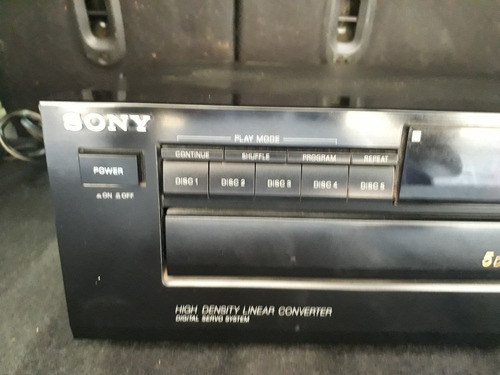 Cd 5 Disco Sony En Funcionamiento