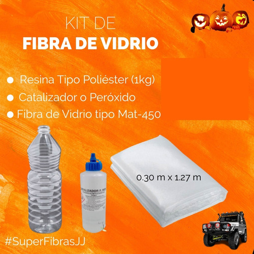 Kit  De Fibra De Vidrio 