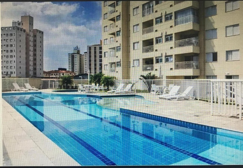 Imagem 1 de 24 de Apartamento Em Condomínio Fechado, Lazer Completo, Na Ponta Da Praia Santos, Segurança 24h,