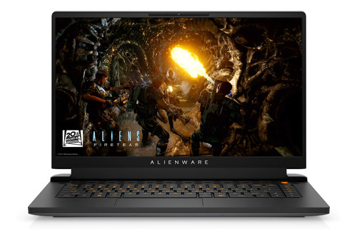 Notebook gamer  Alienware 15 R6 black 15.6", Intel Core i7 11800H  16GB de RAM 512GB SSD, NVIDIA GeForce RTX 3060 240 Hz 2560x1440px Windows 11 Home