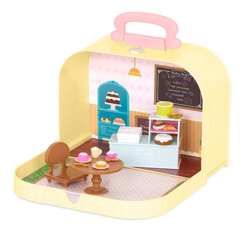 Lil Woodzeez 6600 Set Maletin La Pasteleria Con Accesorios