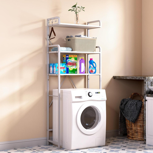 Estante De Almacenamiento Para Inodoro Con Estantes De Baño