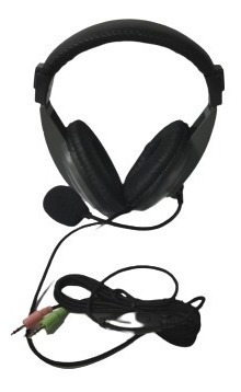 Imagen 1 de 2 de Auricular Headset  Micrófono Control De Volumen Agiler