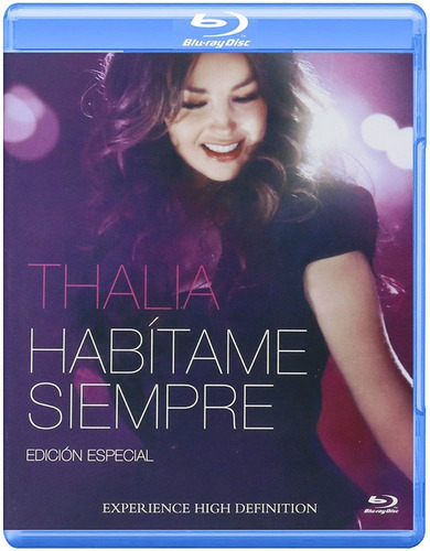 Thalia - Habí­tame Siempre | Blu Ray + Cd Música Nueva