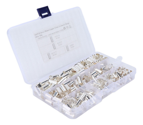 Kit De Casquillos De Alambre Crimp Terminal De 240 Piezas Co