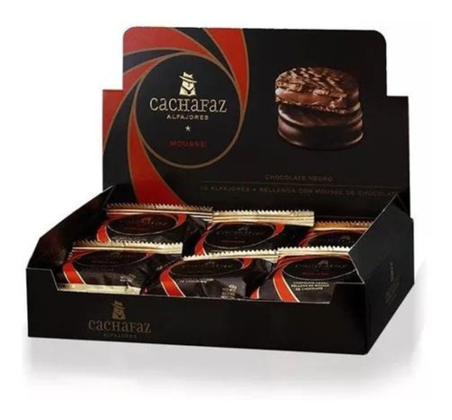 Alfajor Cachafaz Mousse Caja X 12un