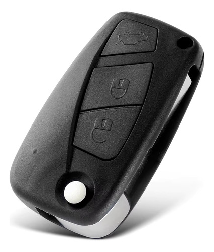 Chave Canivete Completa Fiat Stilo Linea Punto Idea 3 Botões