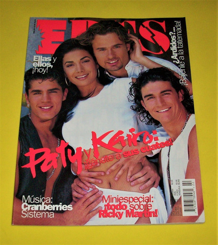 Paty Manterola Kairo Revista Eres Ricky Martin Caifanes