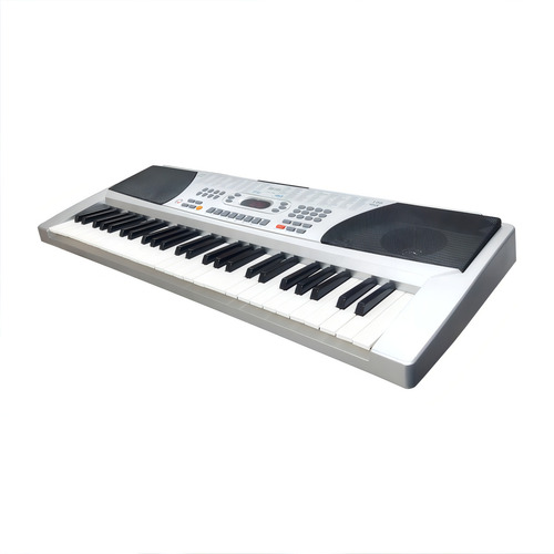 Teclado Musical Csr 558 100 Ritmos 54 Teclas 127/220V Cor Prateado 127/220V