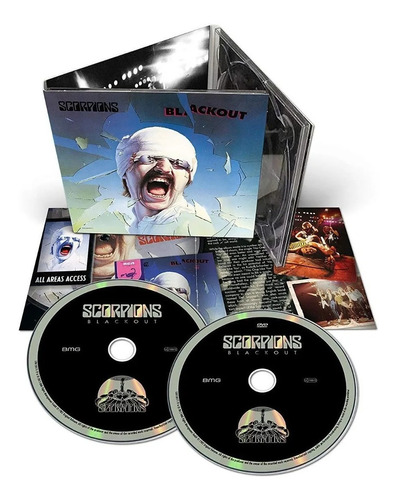 Cd Scorpions/blackout (50th Anniversary Deluxe) Lacrado Eu