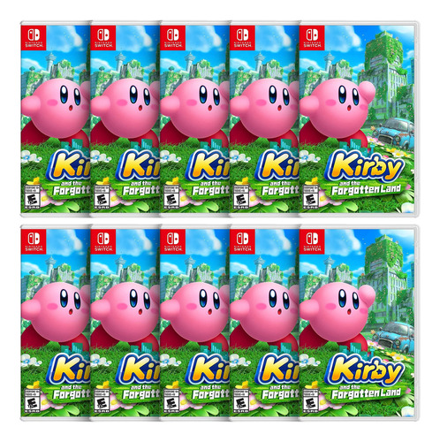 Combo Com 10 Kirby And The Forgotten Land Nintendo Switch