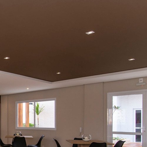 Imagem 7 de 7 de Spot Led Embutir Direcionável Quadrado 5w Luz Branca Avant