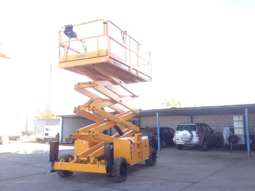 Imagen 6 de 16 de Plataforma Elevadora Tijera 15m Diesel Haulotte JLG Genie
