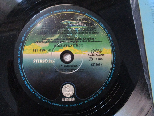 Imagen 4 de 4 de Dire Straits - Brothers In Arms (vertigo 824 499-1)