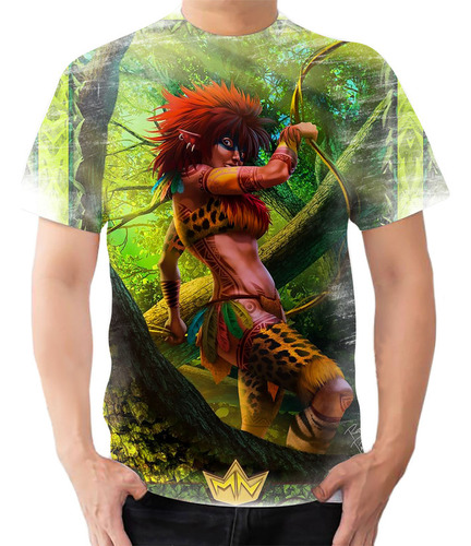 Camiseta Camisa Folclore Brasileiro Caipora 1