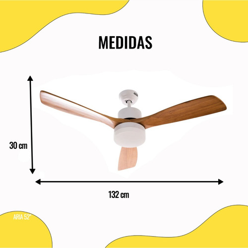 Ventilador de techo Masterfan Aria
