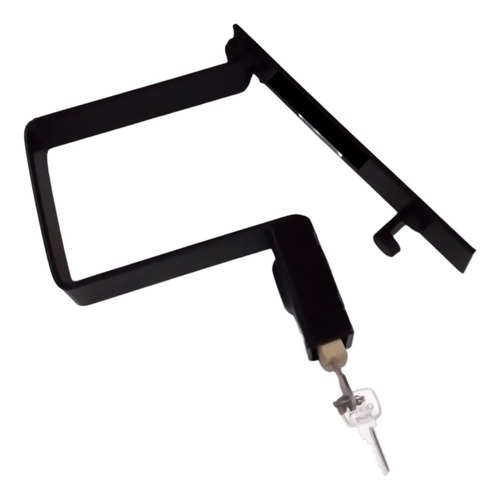 Trava Para Portão N7 Com Cadeado Pado 30mm