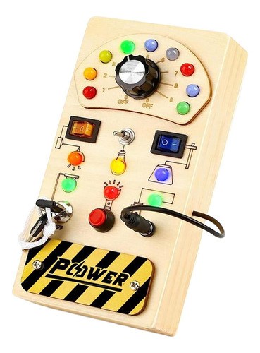 * Interruptor De Luces Busy Board, Tablero Sensorial De