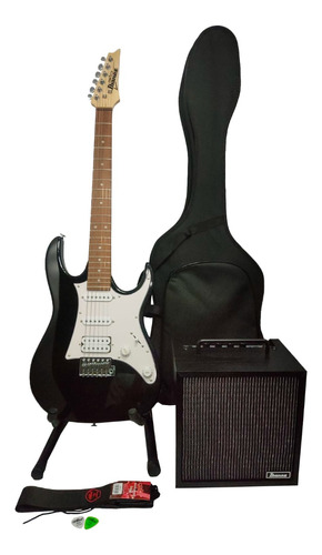 Kit Combo De Guitarra Eléctrica Ibanez Grx40  + Accesorios