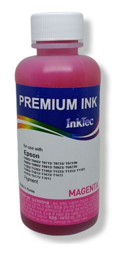 Tinta Inktec Para Epson  X 100 Cc Pigmentada (durabrite)