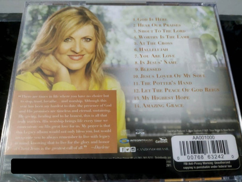 Cd Darlene Zschech In Jesus Name