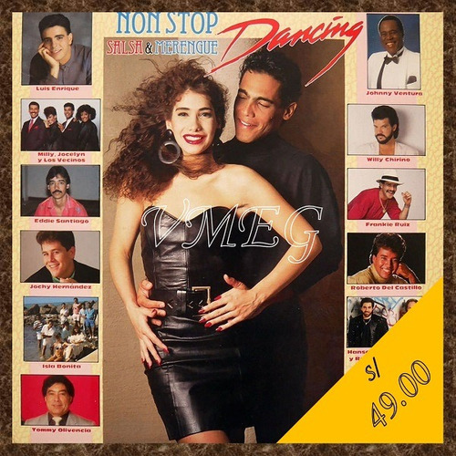 Vmeg Cd 1988 Non Stop Dancing  - Salsa & Merengue