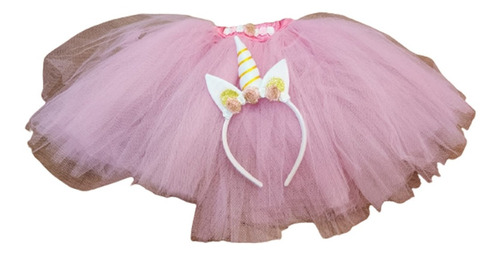 Disfraz Infantil Unicornio Tutu Vincha