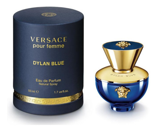 Versace Dylan Blue Pour Femme Edp 50ml Silk Perfumes Ofertas