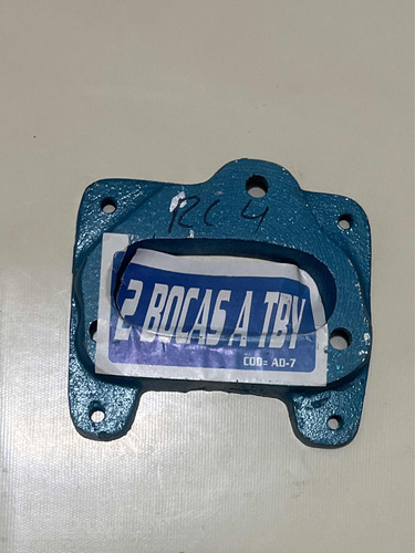 Adaptador Carburador Chevrolet 2 Bocas Para Tbi