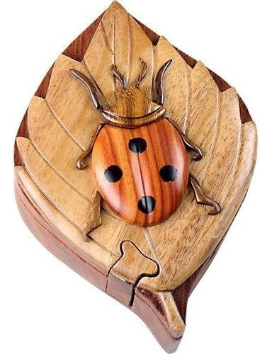 Lady Bug - Secret Wooden Puzzle Box