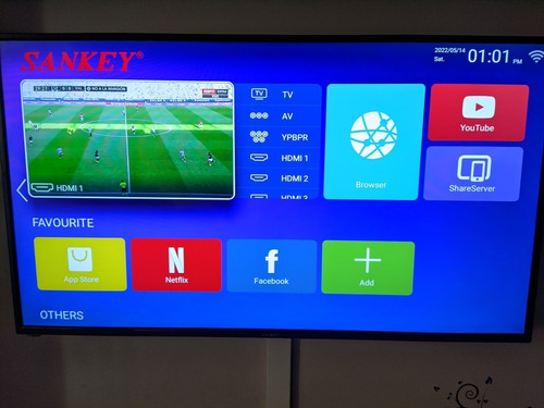 Imagen 4 de 6 de (275v) Android Smart Tv Led 42 Full Hd Sankey Wifi Bluetooth