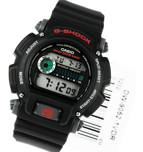 Reloj Casio G-shock Dw-9052-1v Wr200m Agente Oficial