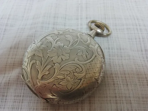 Reloj bolsillo plata hot sale