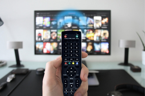 Control Remoto Para Polaroid Android Tv Azul