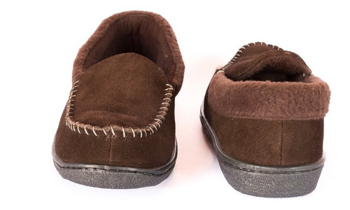 Imagen 4 de 4 de Pantuflas Mocasín Unisex Con Suela Gruesa Y Suave.