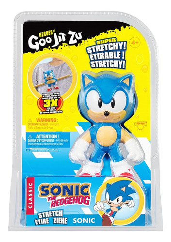 Muñeco Goo Jit Zu Sonic Figura Super Flexible Original