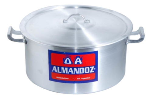 Cacerola De Aluminio N°55 Gastronomica Almandoz 65 Litros