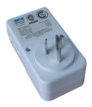 Imagen 4 de 8 de Protector Sica Alta Baja Tensión 10a 220v Pack X 2
