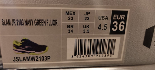 Imagen 6 de 7 de Zapatillas De Padel Tenis Joma Slam Jr World Padel Tour