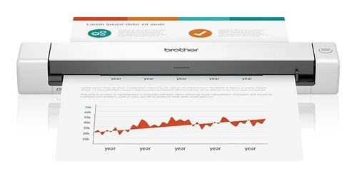 Escaner Portatil Brother Ds-640 15ppm Usb 3.0 1200x1200 Dpi